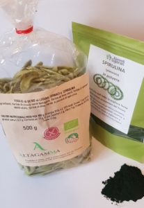Pasta alla spirulina