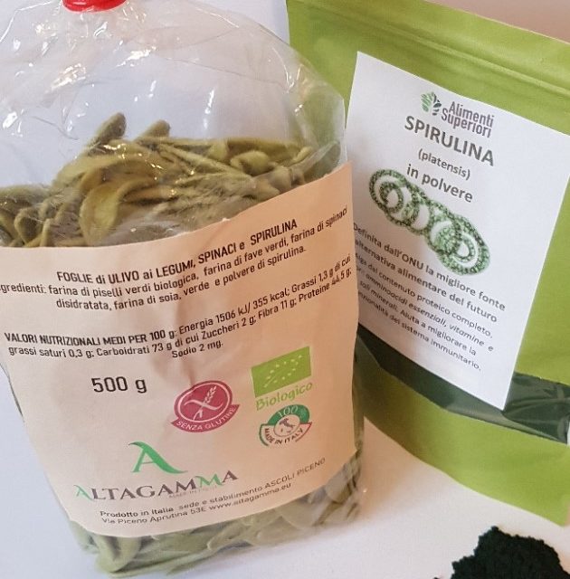Pasta alla spirulina